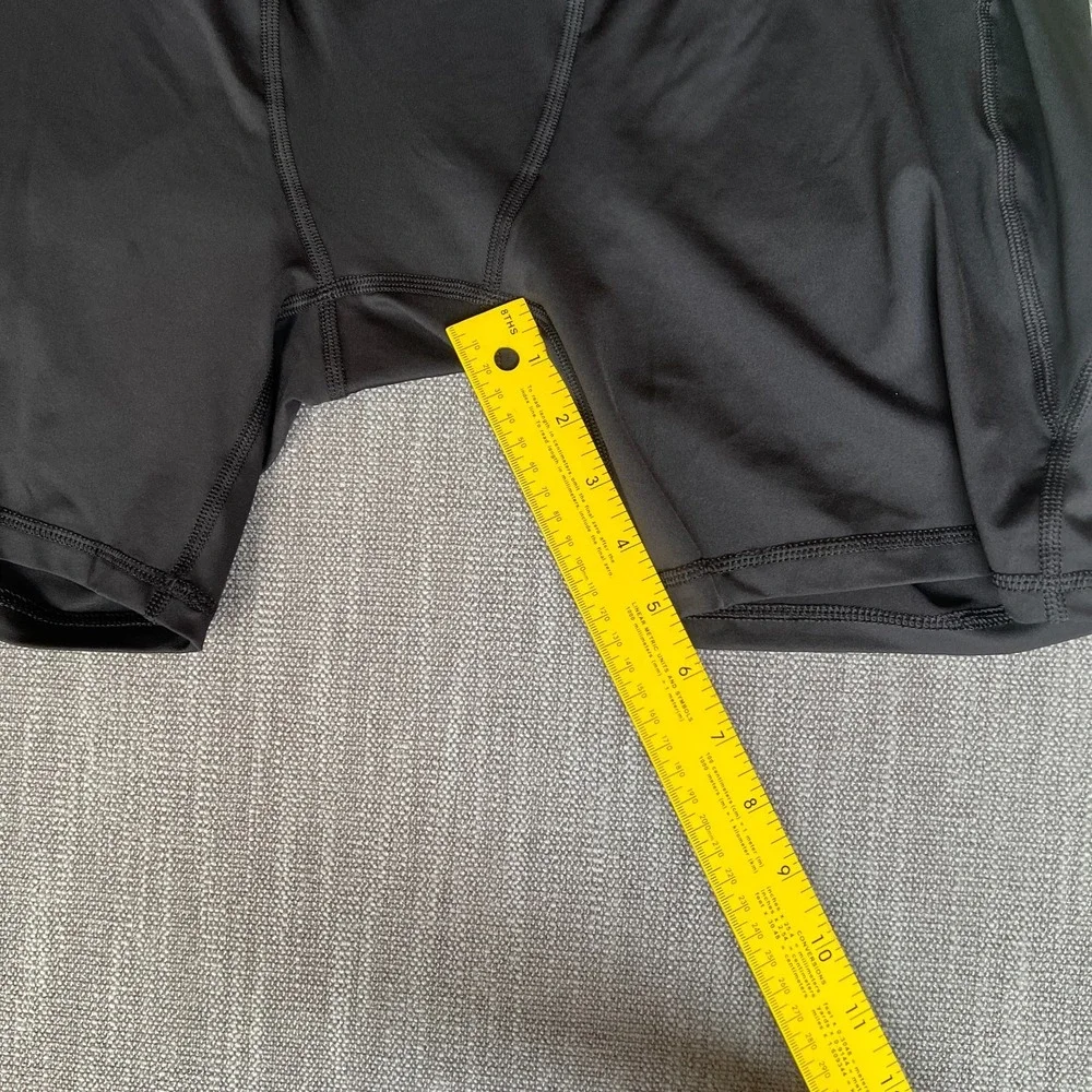 DSG Compression Shorts Mens 2XL Black Performance Stretch Tight Fit Base Layer